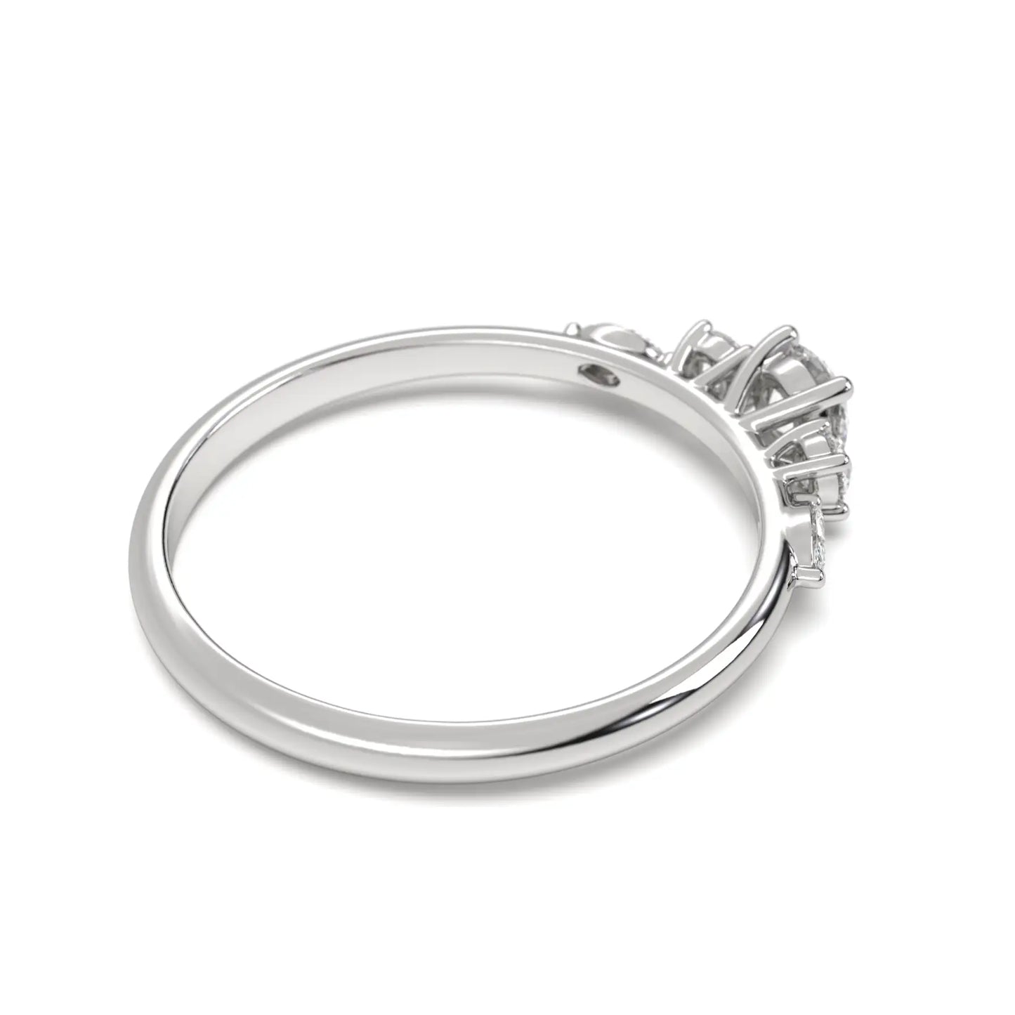Brilliant Sparkle Silver Ring