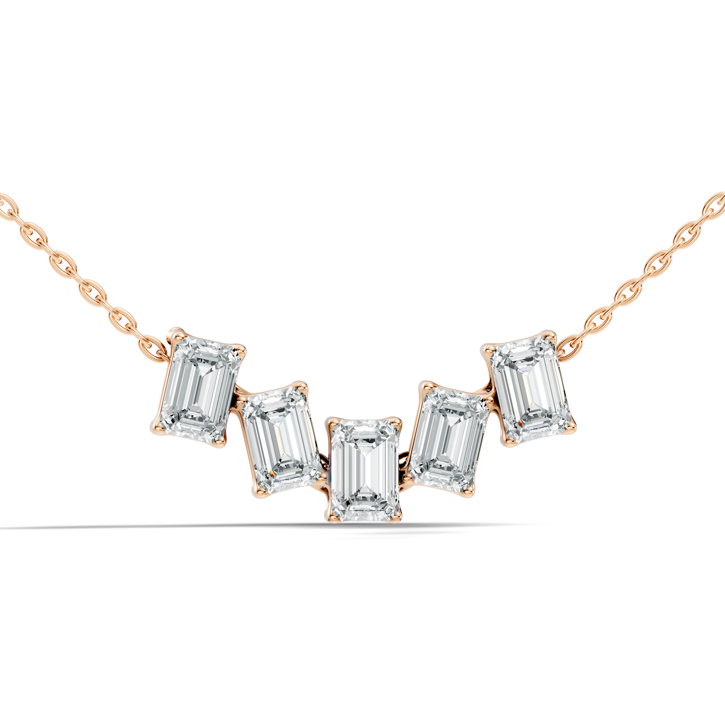 silver Subtle Diamond Charm