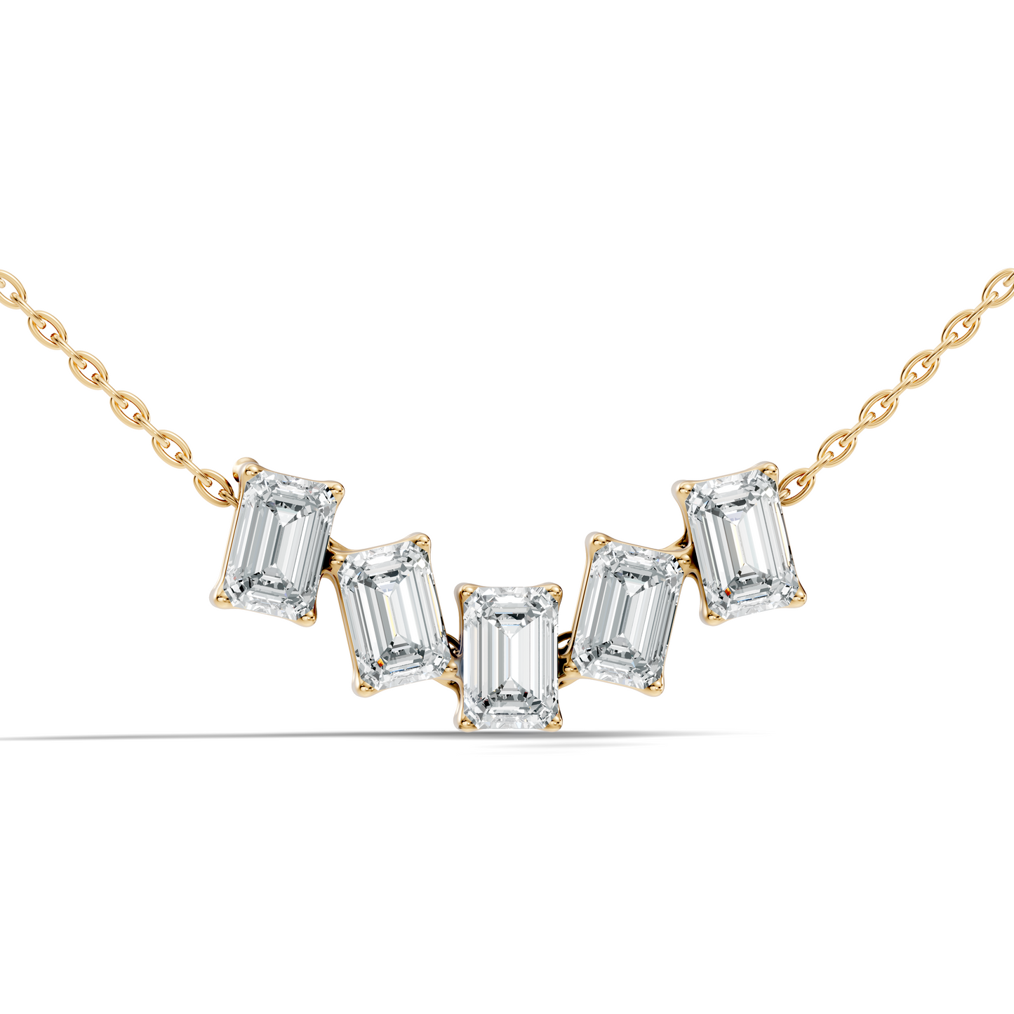 silver Subtle Diamond Charm